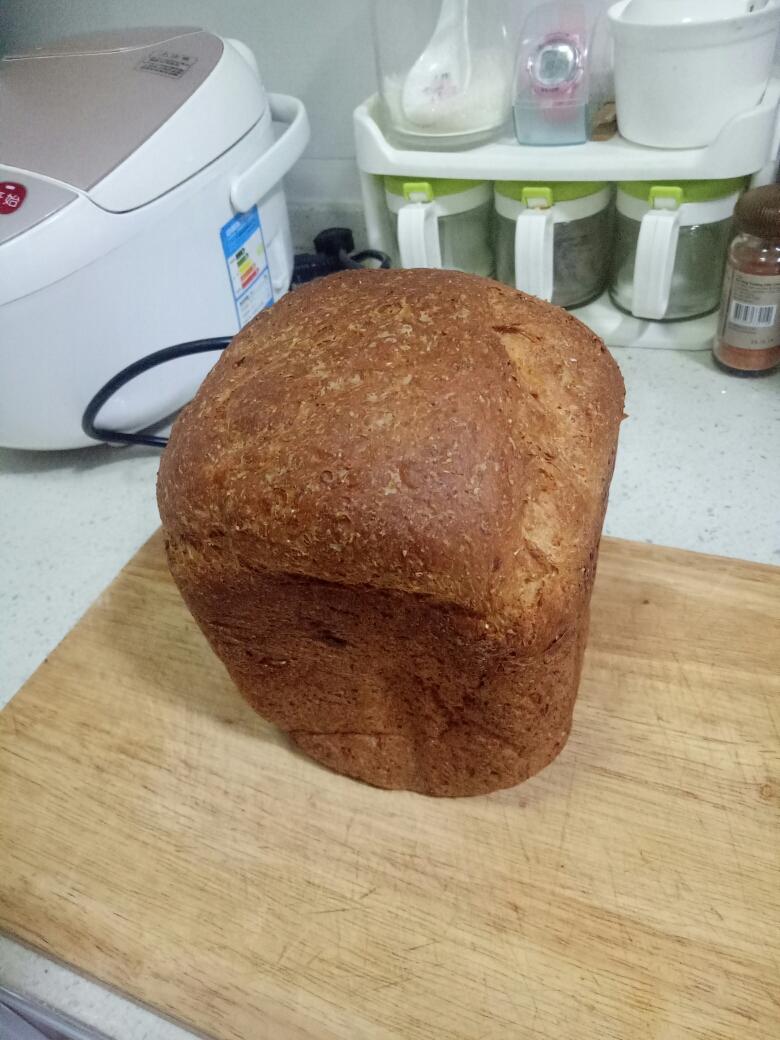 面包机做全麦面包