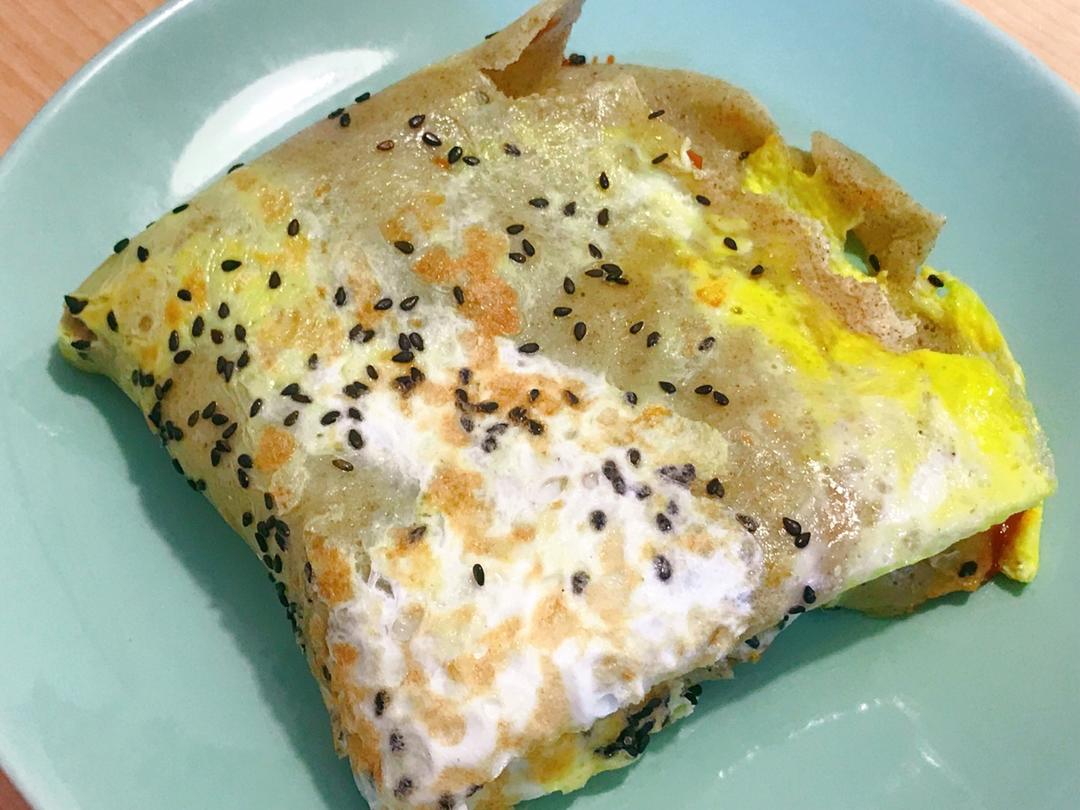 绿豆面煎饼果子