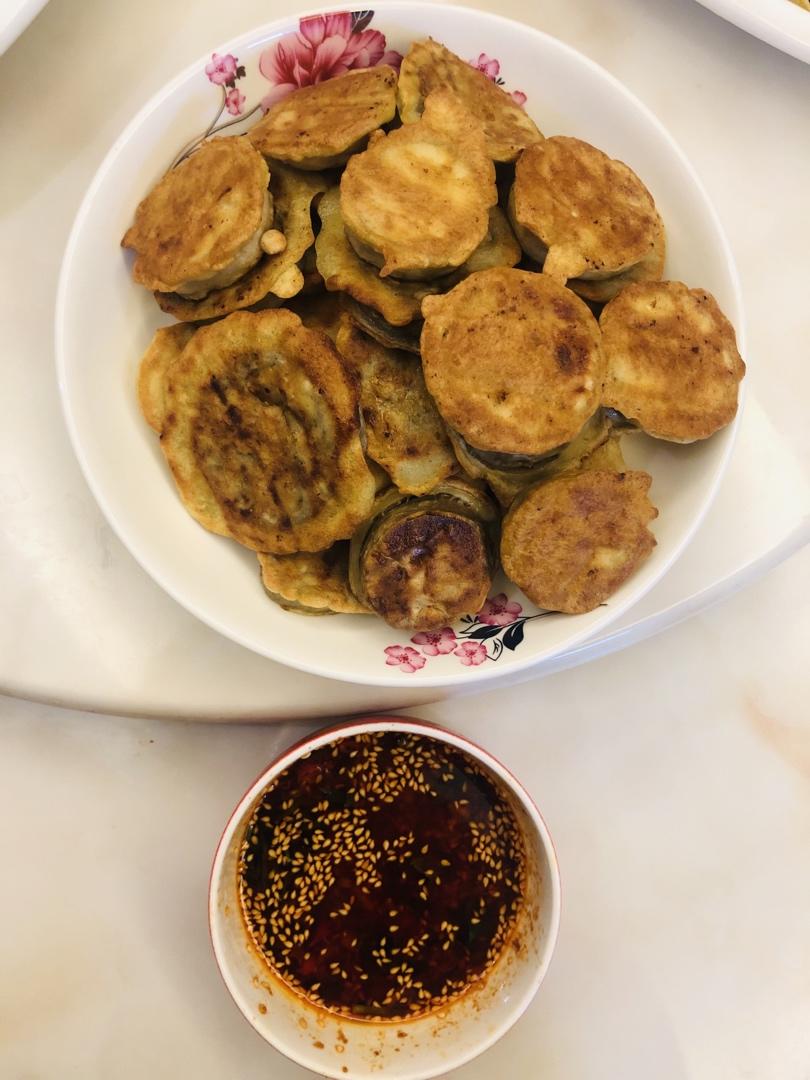 煎茄饼