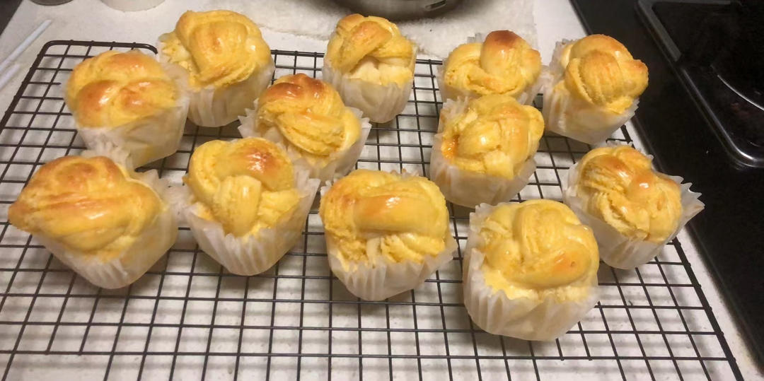 花式豆沙面包