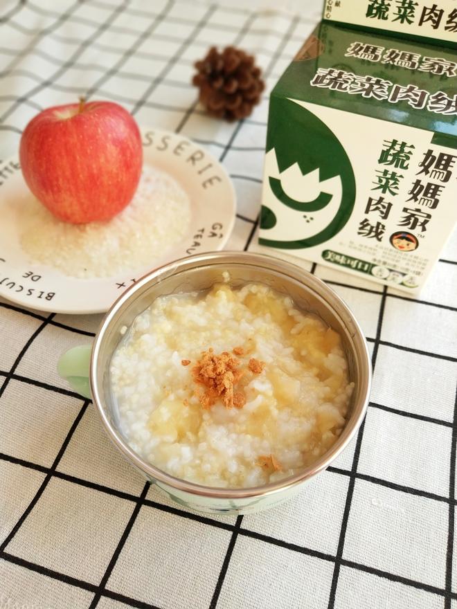 宝宝辅食：秋季降燥祛火餐，莲藕苹果肉粥的做法