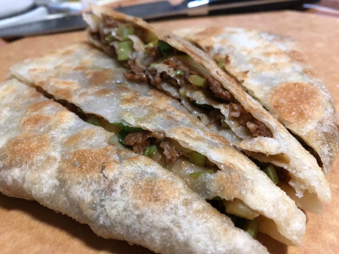 千层肉饼