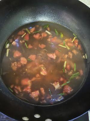 西红柿粉皮滑肉汤的做法 步骤4