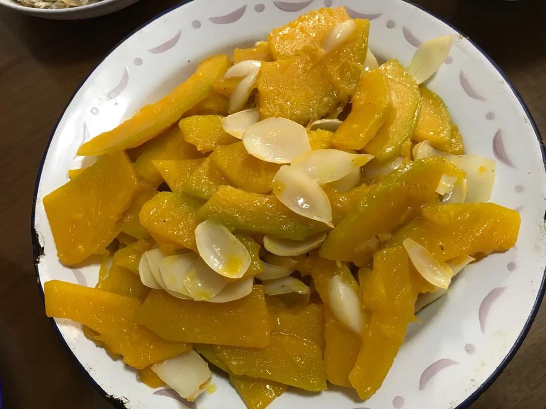 julyflower做的清炒南瓜百合