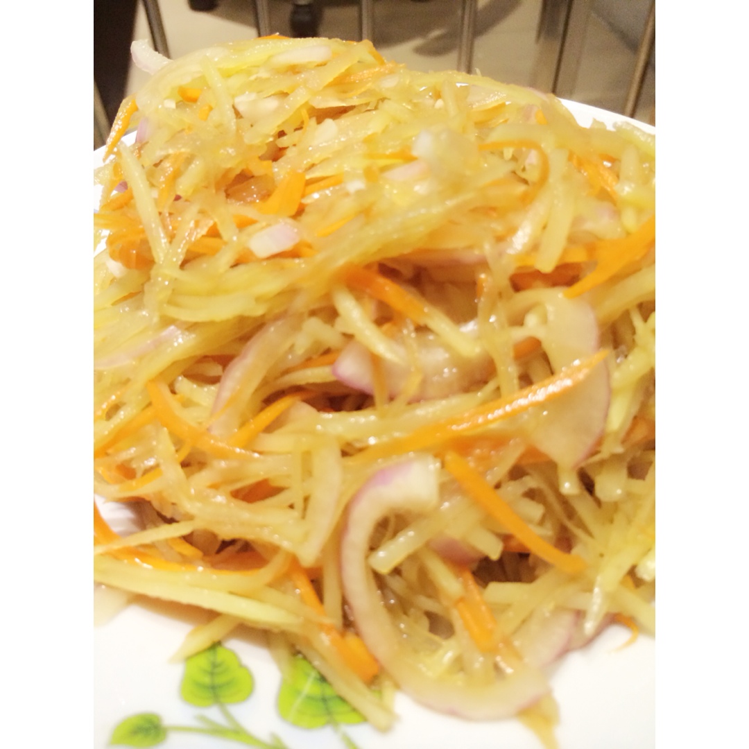 凉拌土豆丝