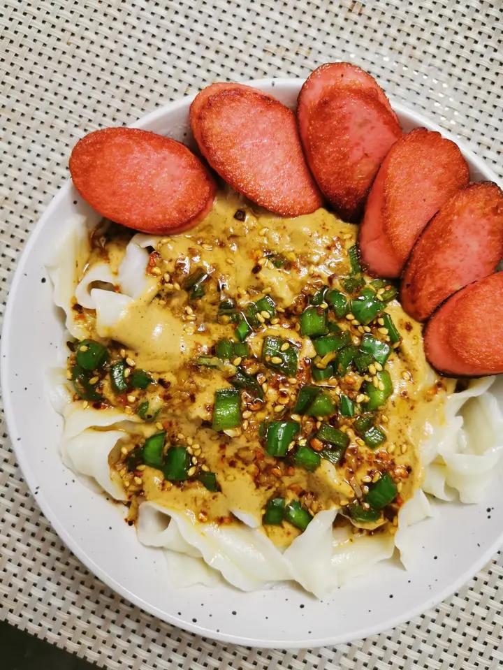 太香了 这个麻酱拌面我可以吃一辈子