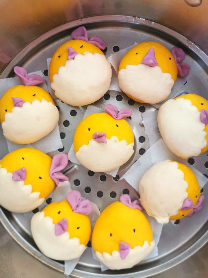 萌小鸡儿童馒头