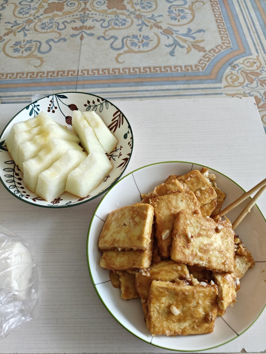 无敌好吃的香煎豆腐