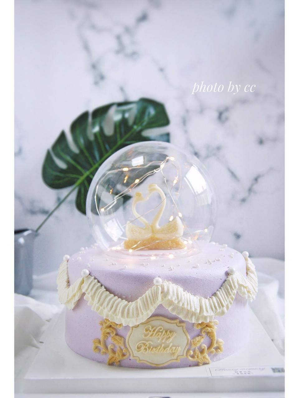 圣诞第三弹－红丝绒水晶球蛋糕