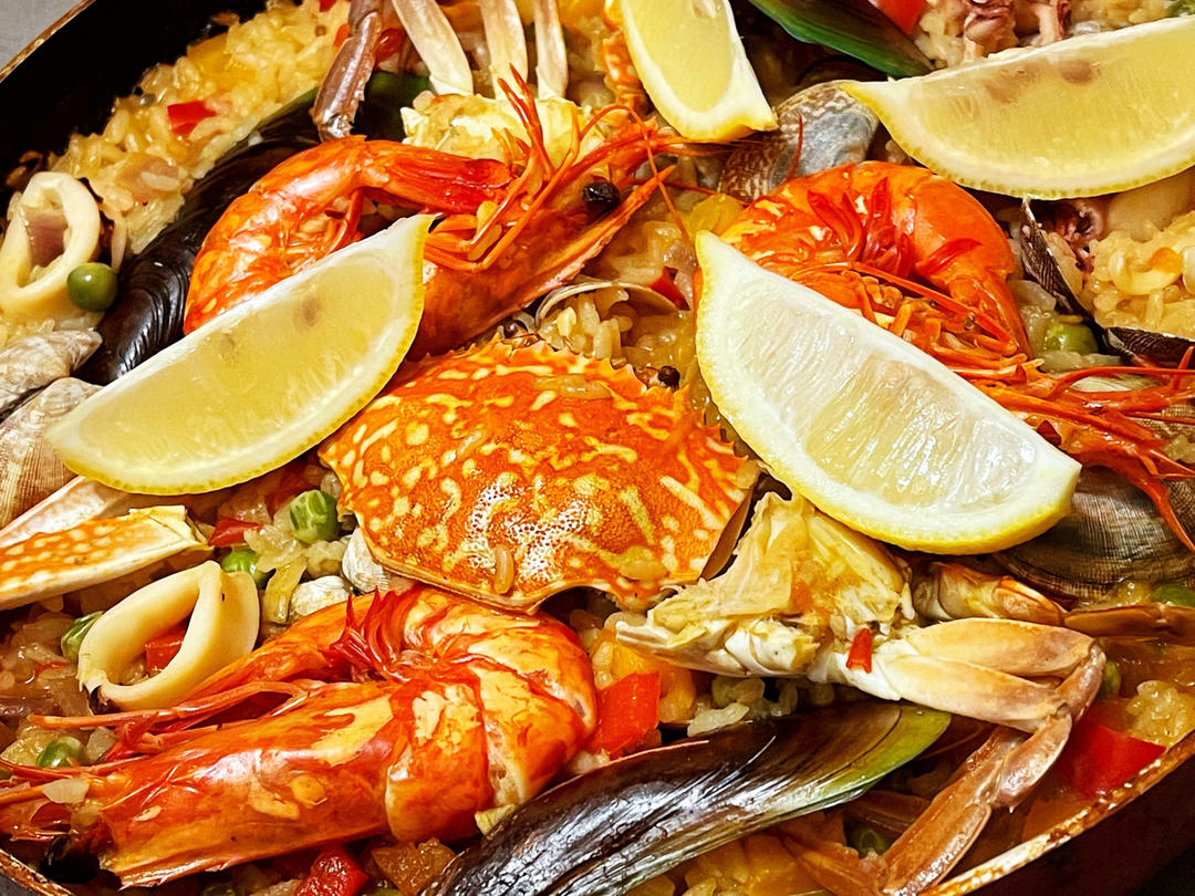 【曼食慢语】Seafood Paella 西班牙海鲜饭