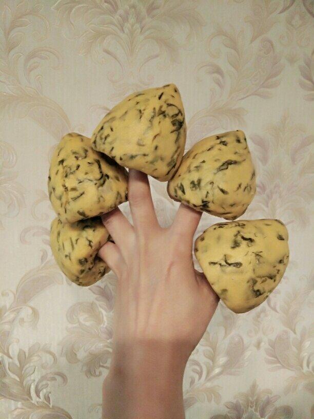 玉米面菜窝头