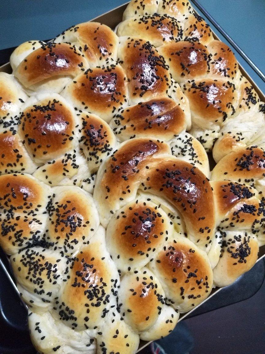 酸奶辫子面包（一次发酵）