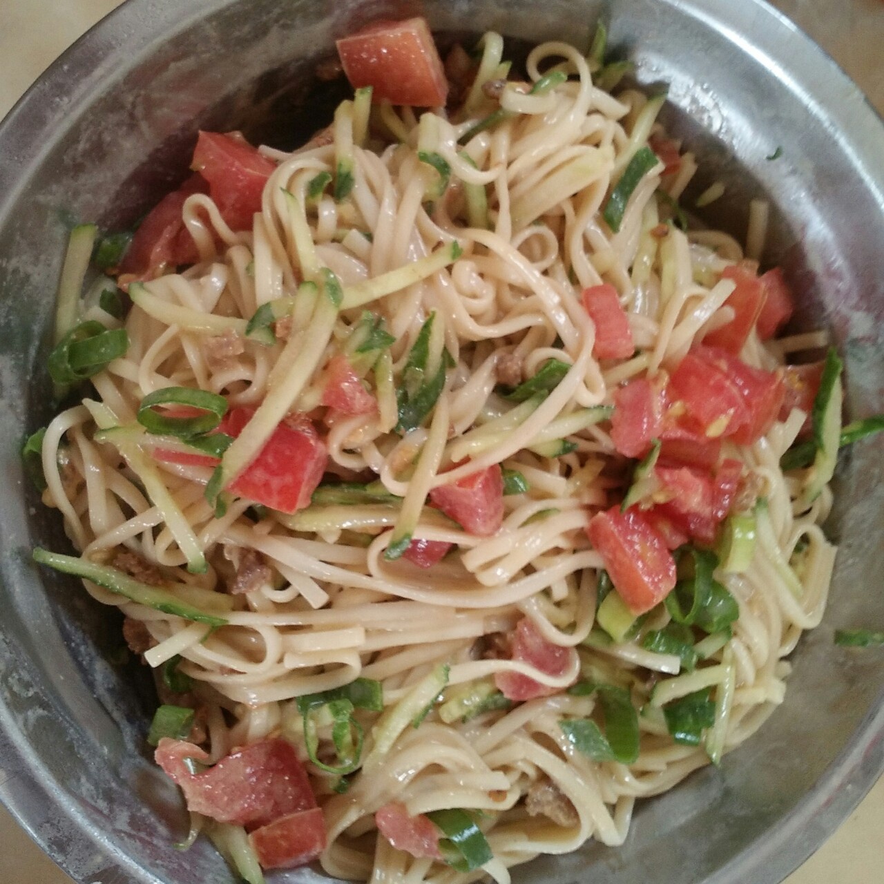 一夫食堂半半拌面