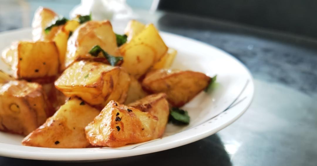 薄荷烤土豆（空气炸锅）