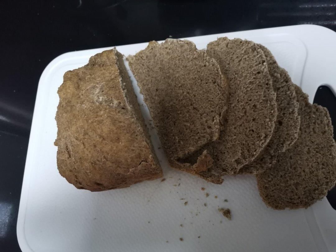 【快手】面包机做松软全麦面包