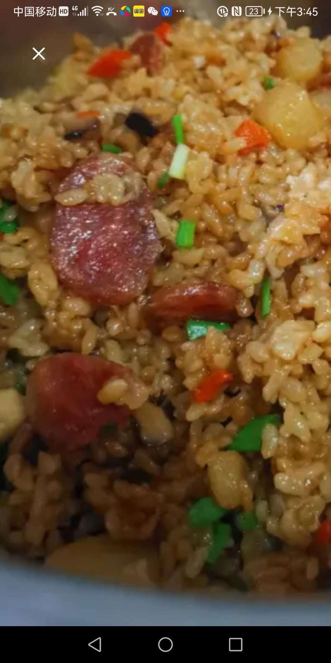 腊肠煲仔饭（电饭锅版）