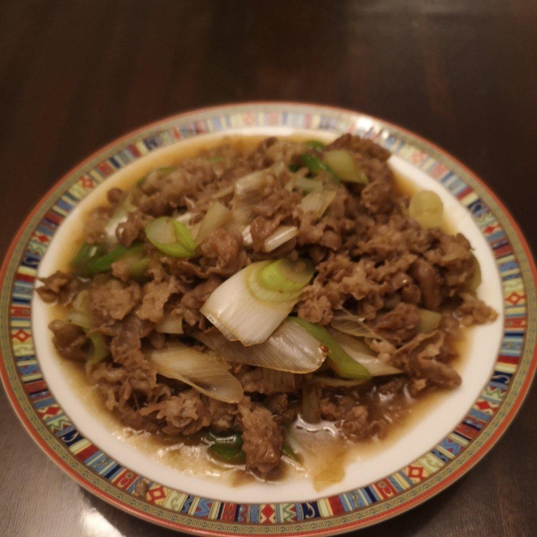 老北京葱爆羊肉(羊肉片版)