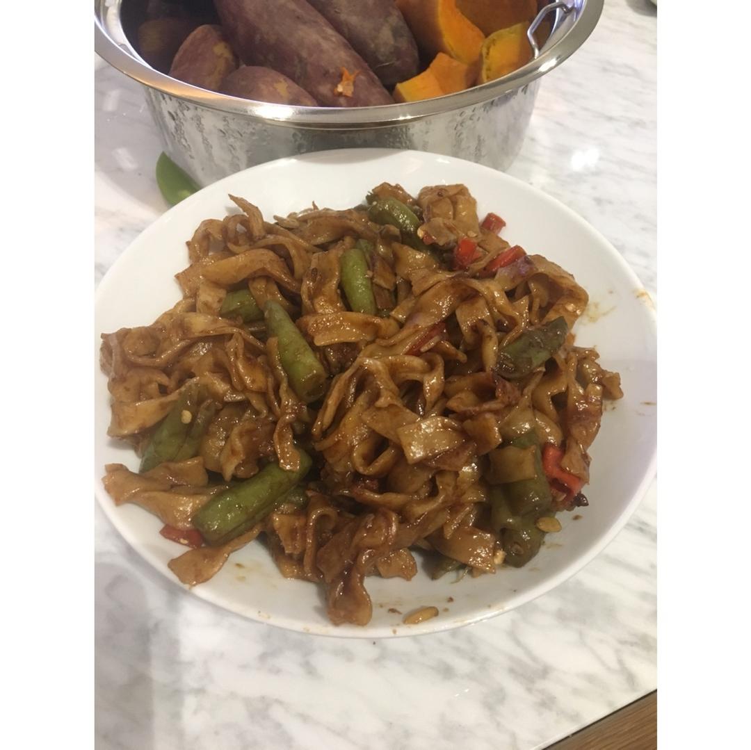 豆角焖面