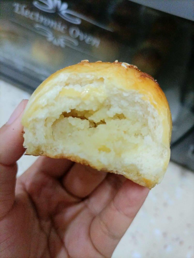 奶黄小餐包-一次发酵超好吃（附快手奶黄馅制作方法）