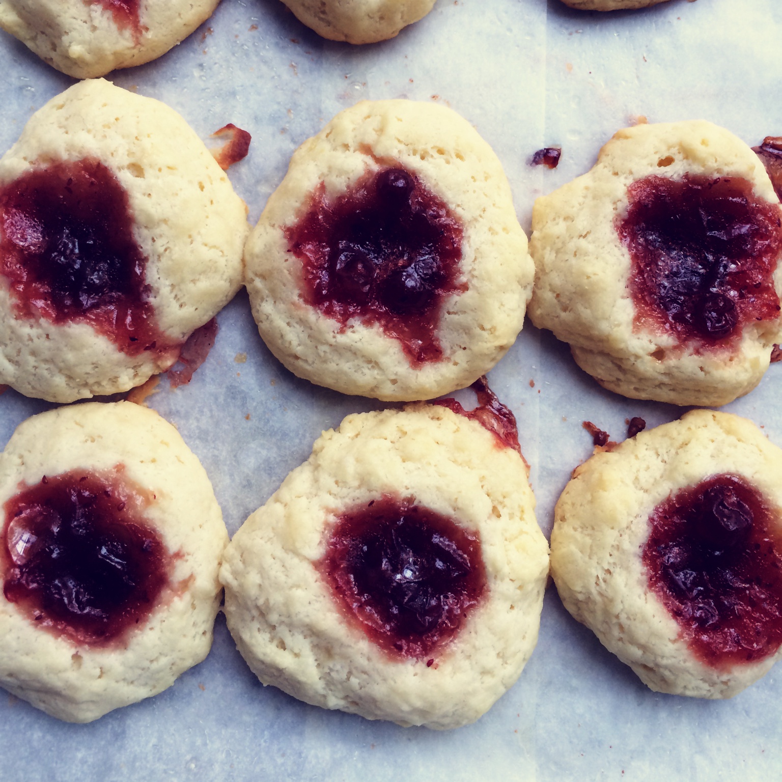 特浓奶香果酱酥饼