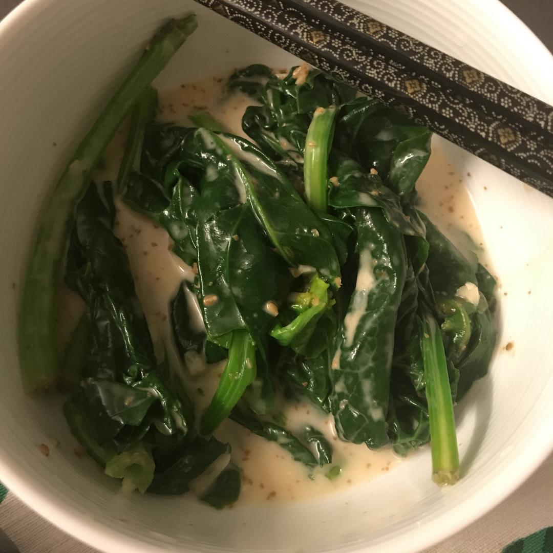 麻酱菠菜