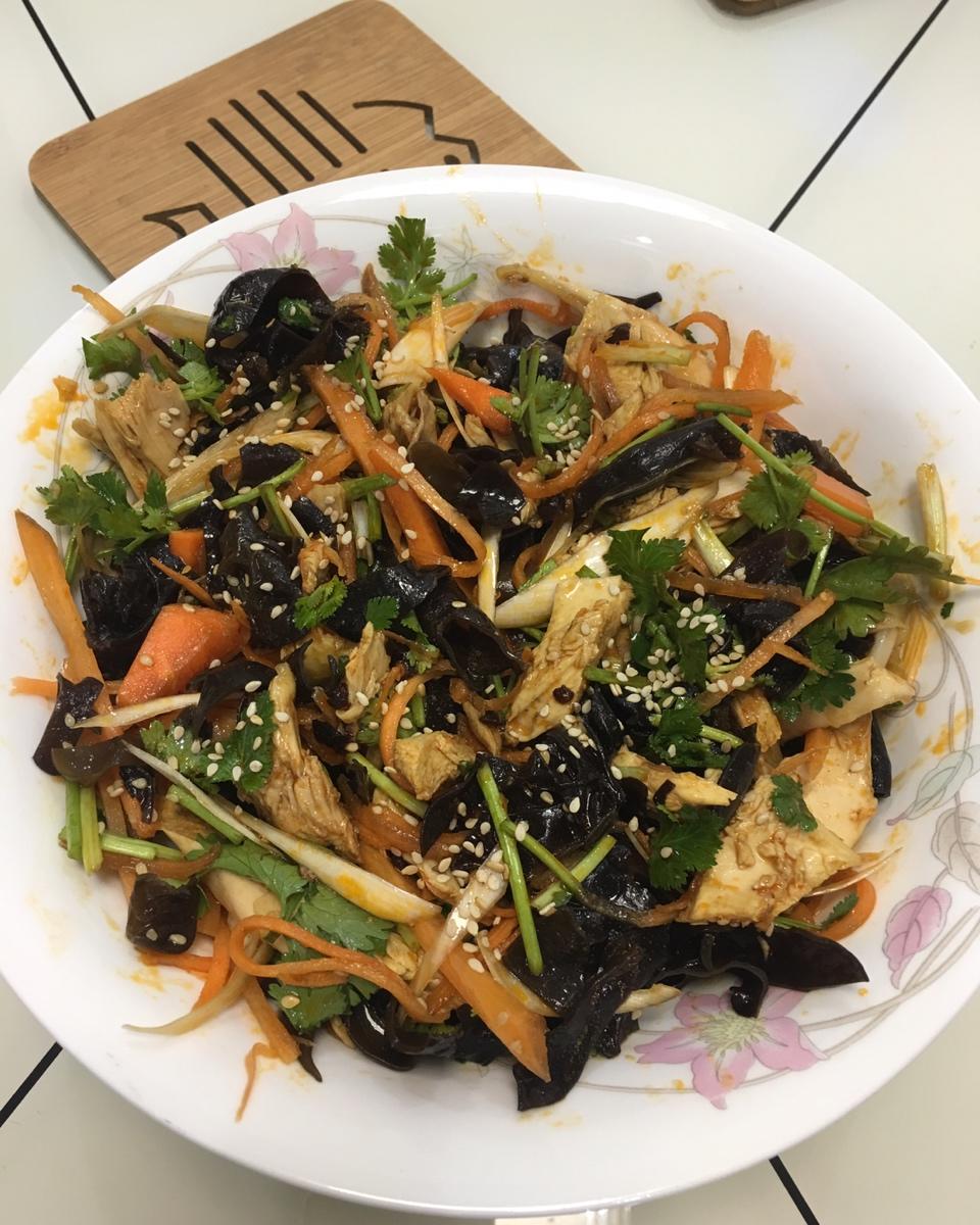 手撕鸡丝