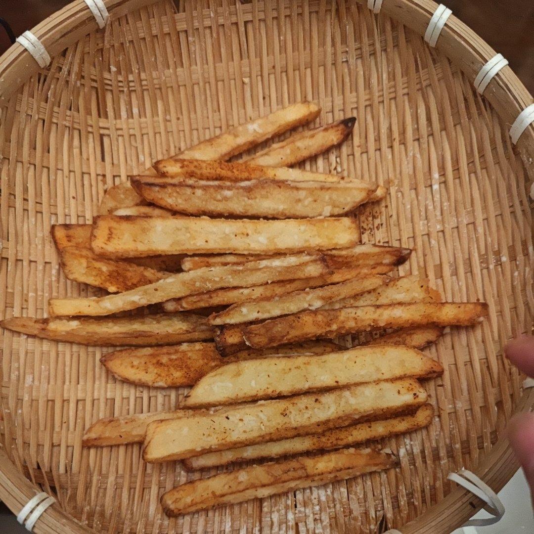 自制薯条（不用煮/不用冷冻）