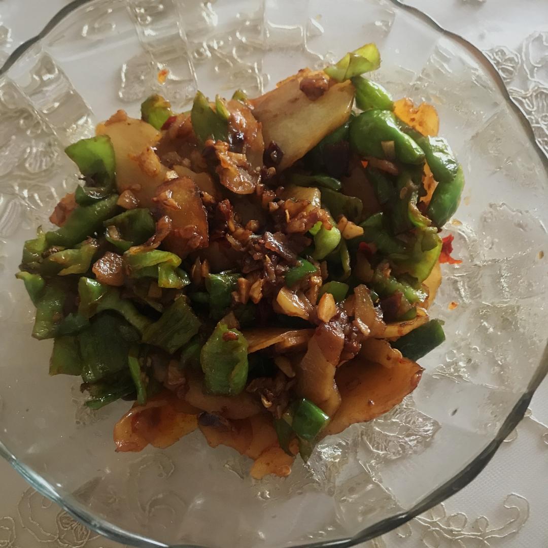 青椒土豆片（回锅法）