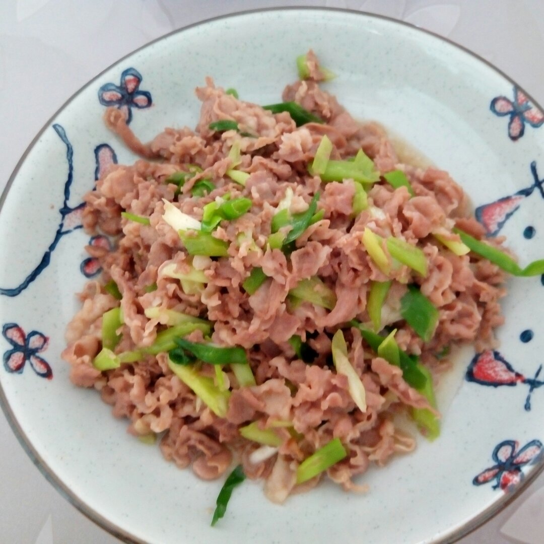 葱爆羊肉