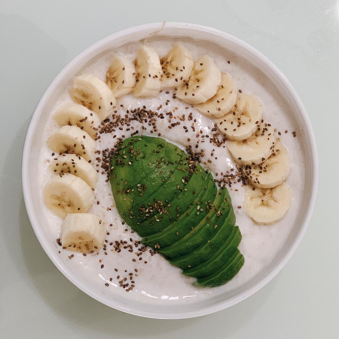 多口味牛奶钢切早餐燕麦粥丨健康·三餐