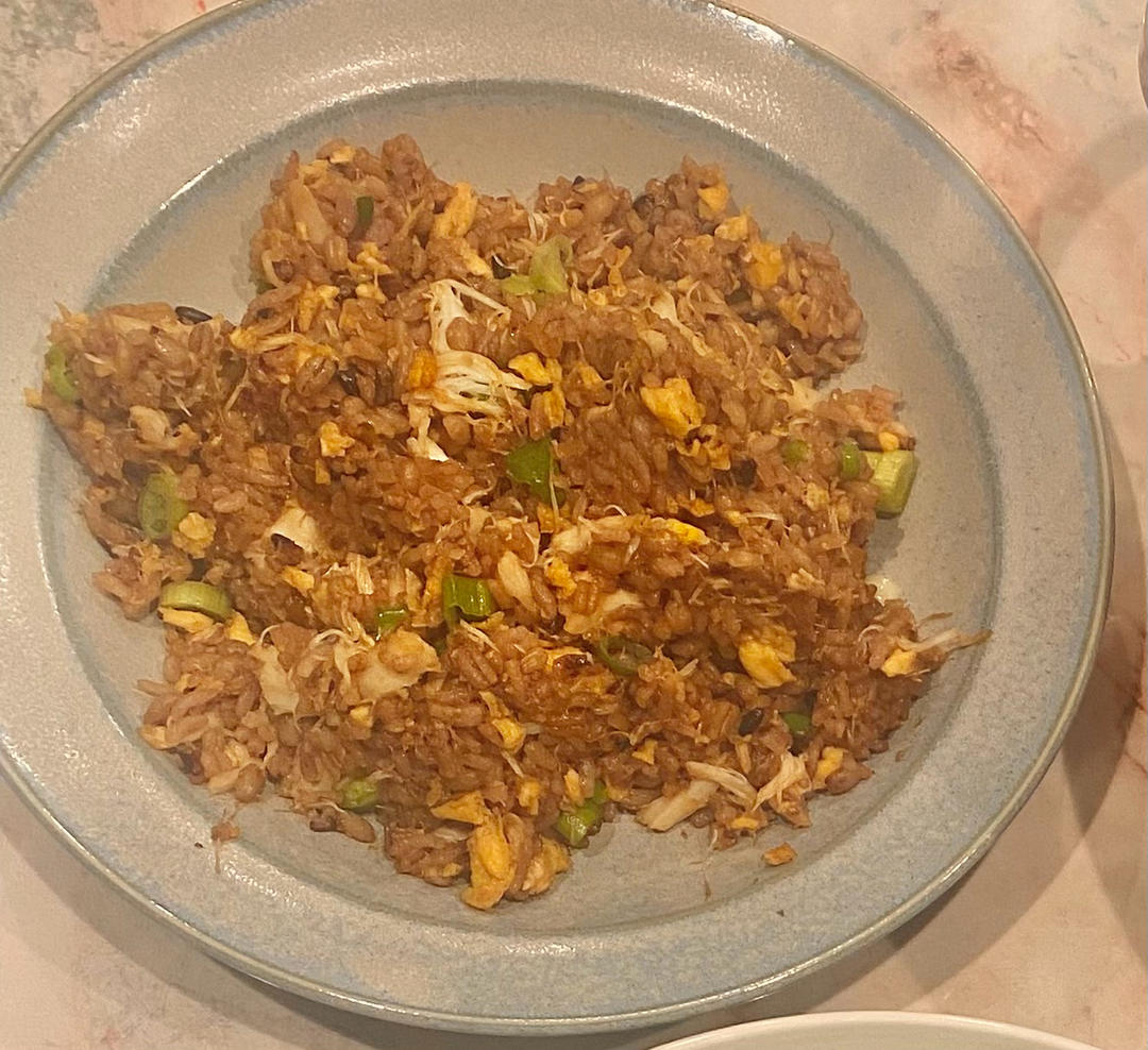 泰式蟹肉炒饭的做法