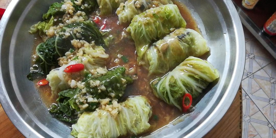 肉酿白菜卷