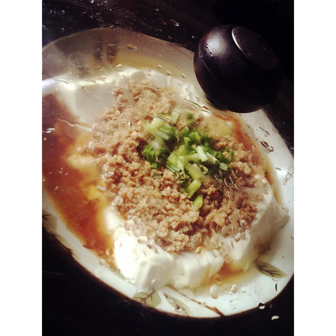 肉末蒸豆腐
