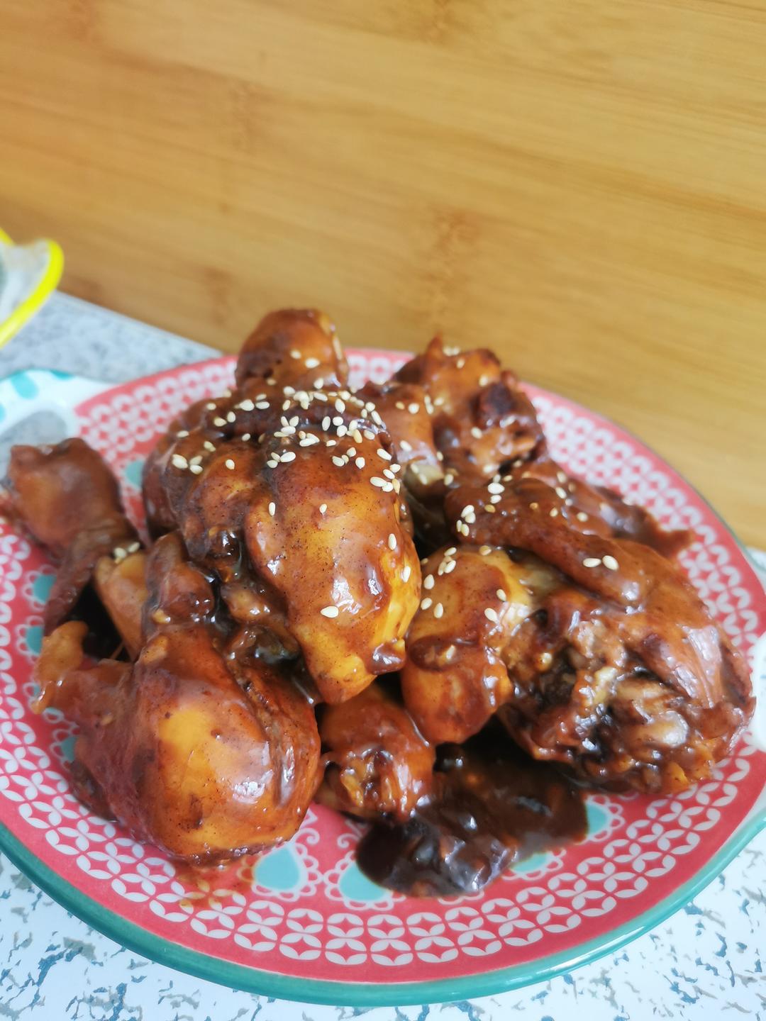 🔥好吃到飙泪的秘汁多汁蒜香鸡腿，鲜嫩到流口水。