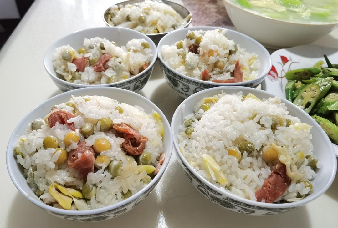 丽水立夏饭～蚕豆（豌豆）饭