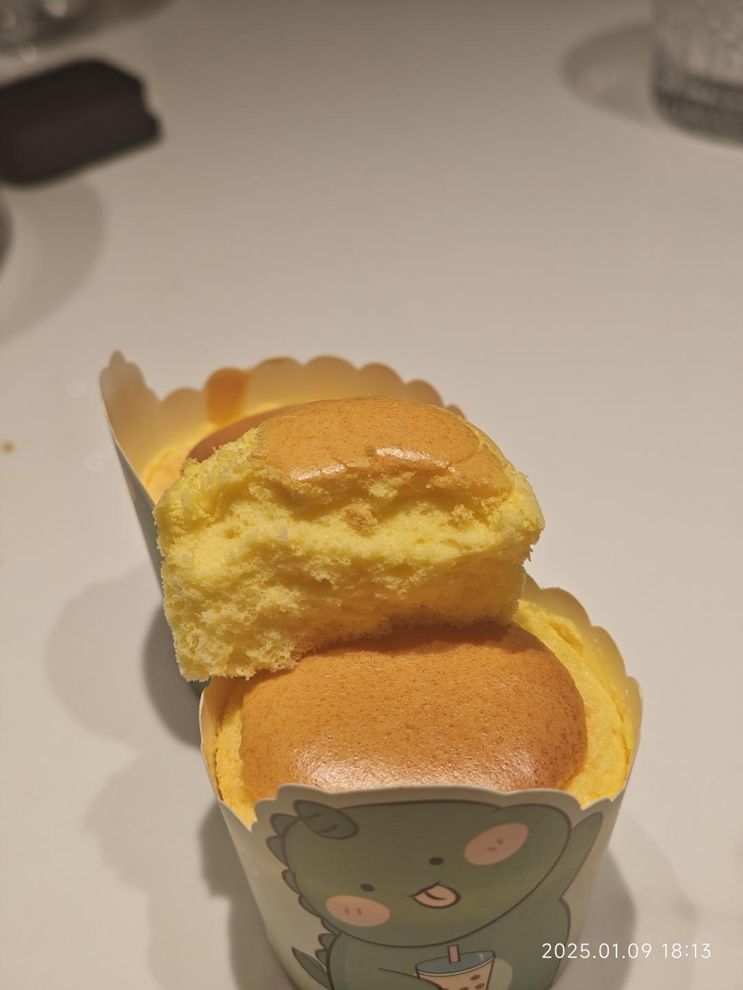 柠檬戚风小纸杯