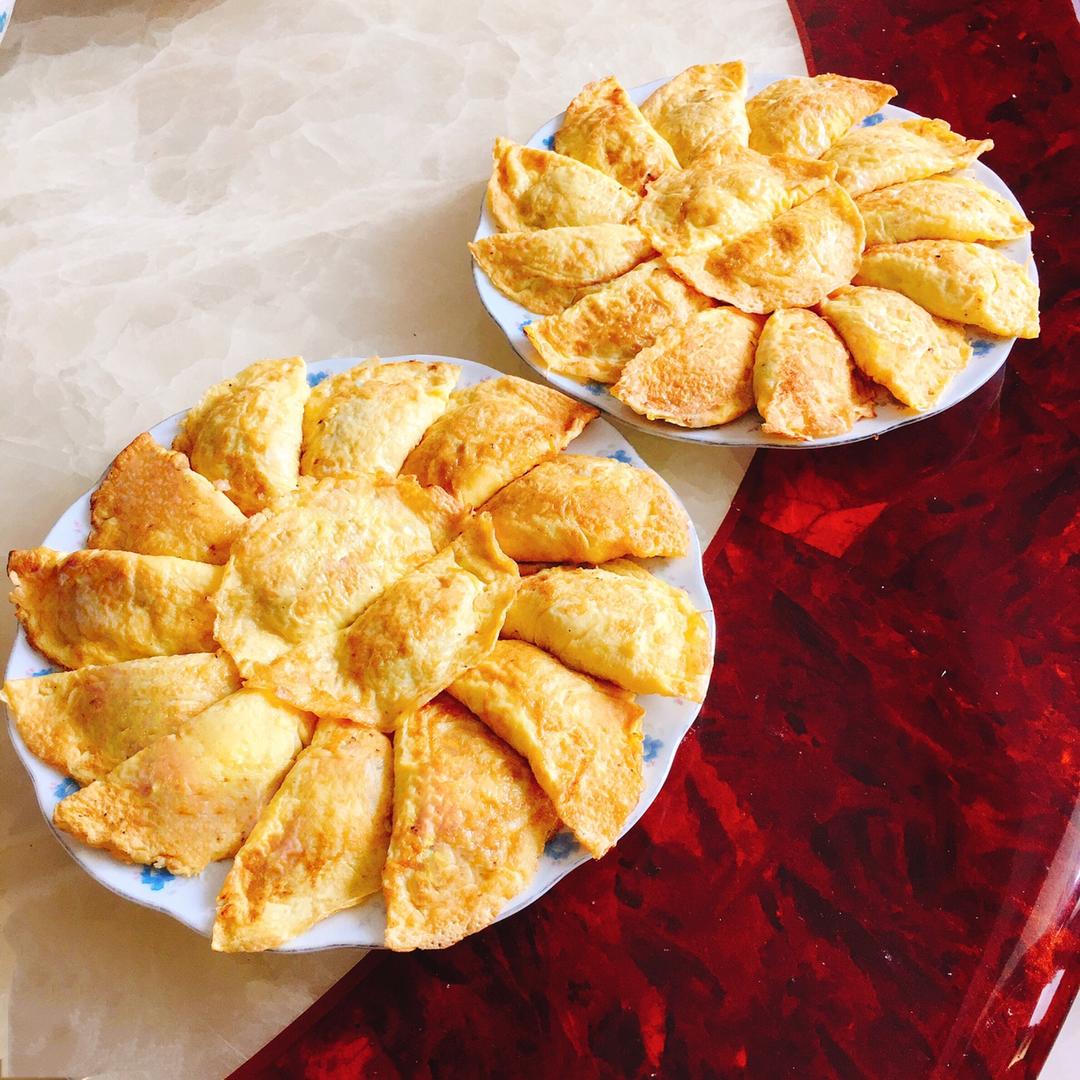 过年必备菜…蛋饺…