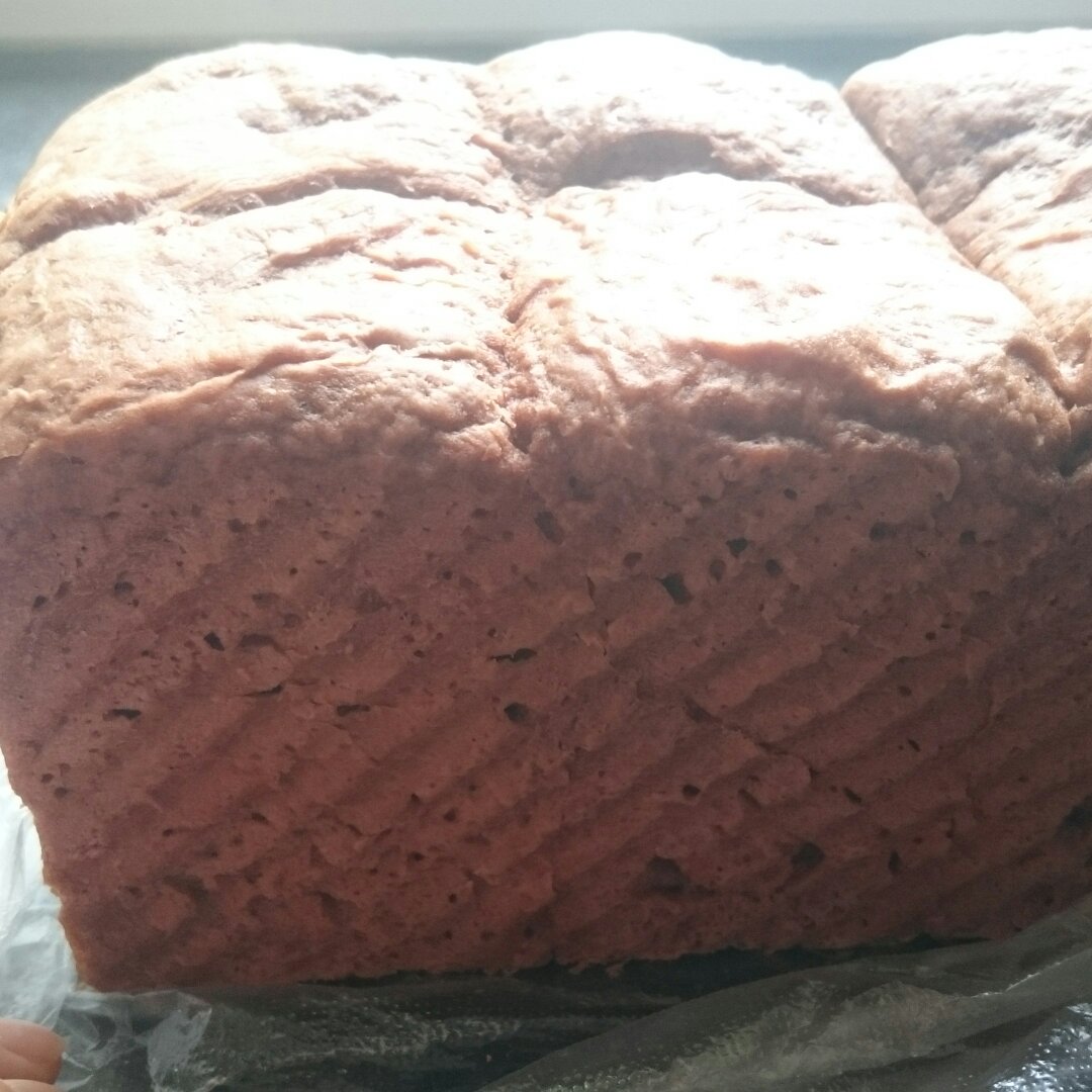 双倍浓郁的可可巧克力吐司