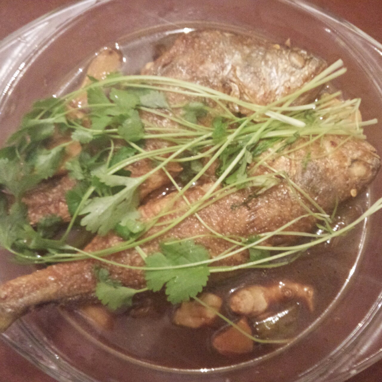 家常烧黄鱼 Yellow sea fish