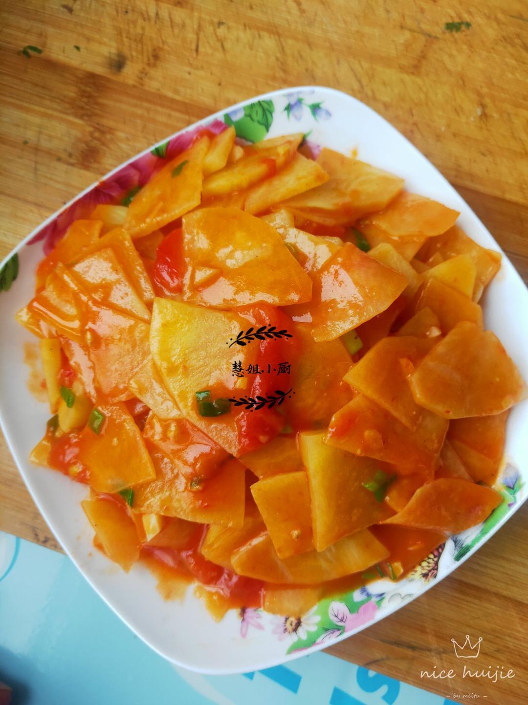 西红柿炒土豆
