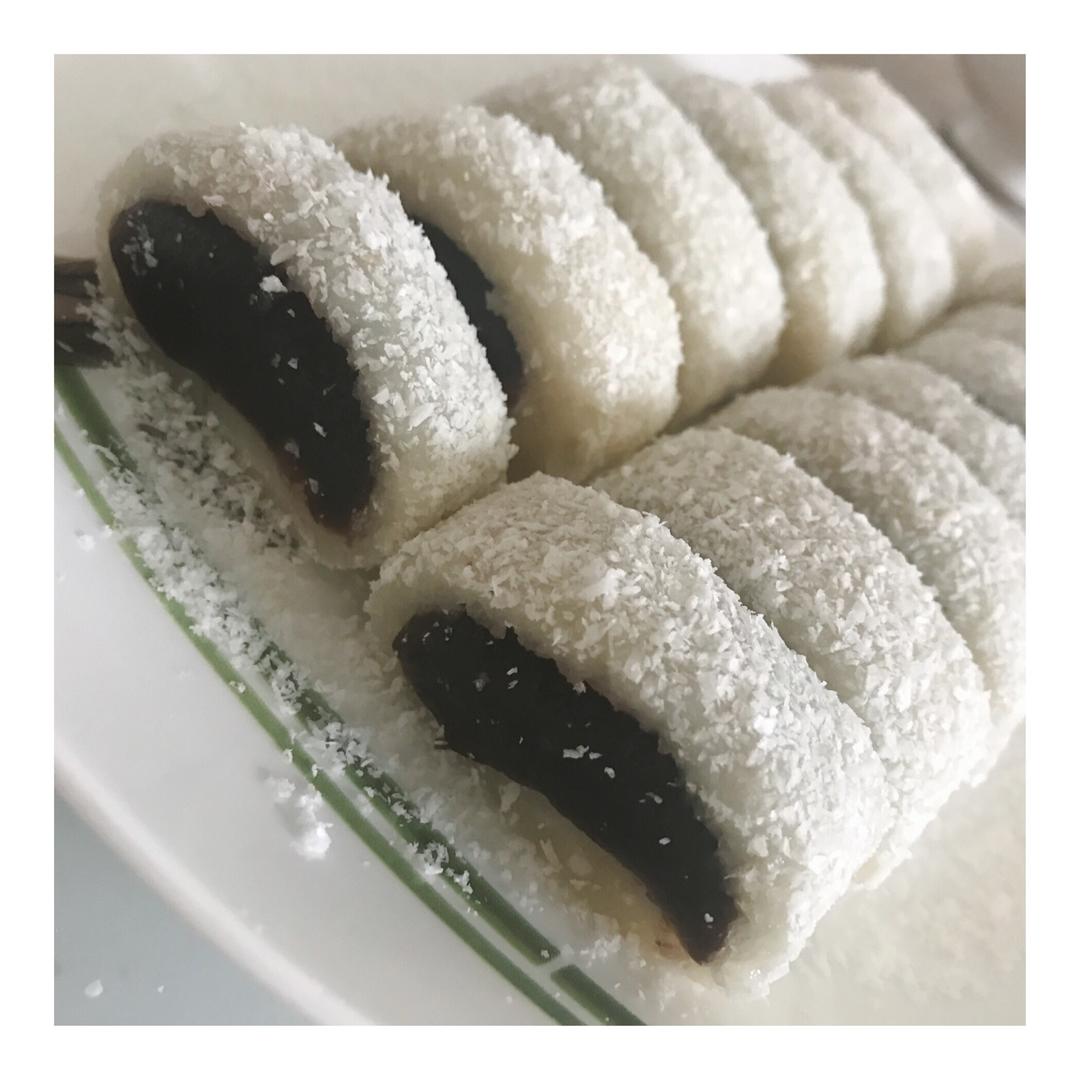 豆沙糯米卷