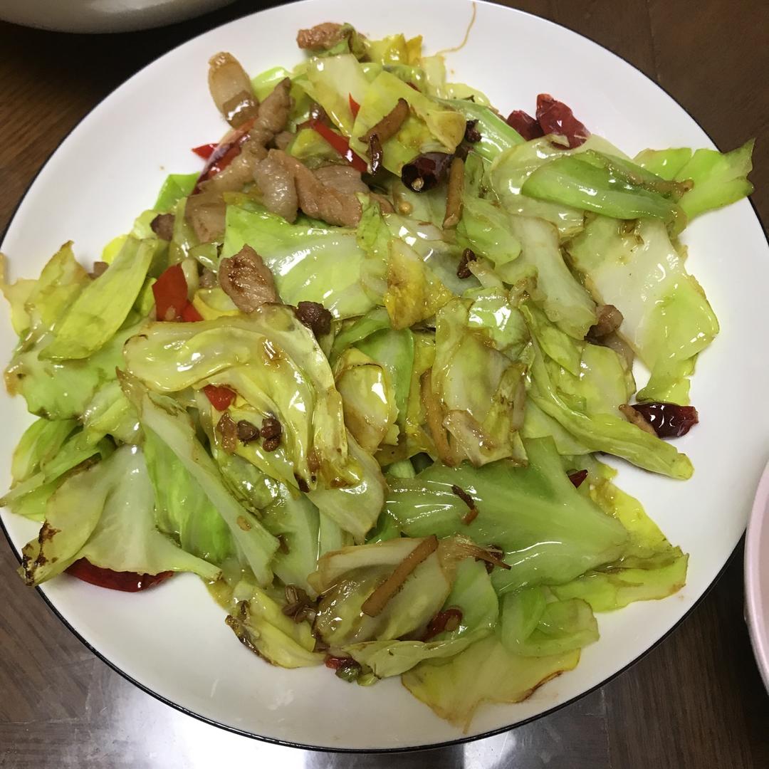 干锅手撕包菜