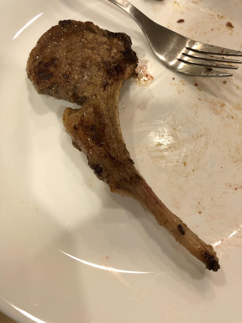 123无油版简单美味香煎羊排