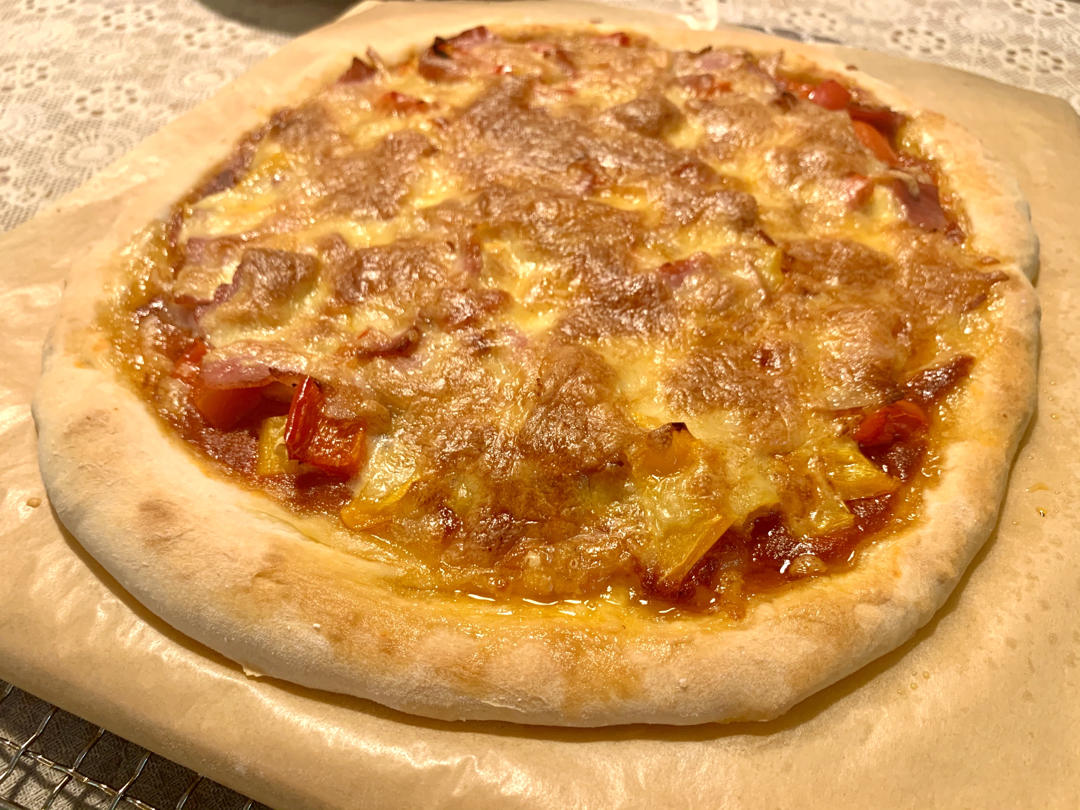 教你做意大利披萨的家庭做法，比意式古法窑烤披萨还好吃！一学就会！