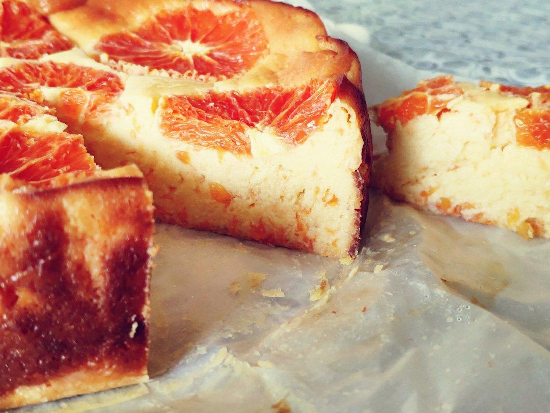 血橙芝士蛋糕