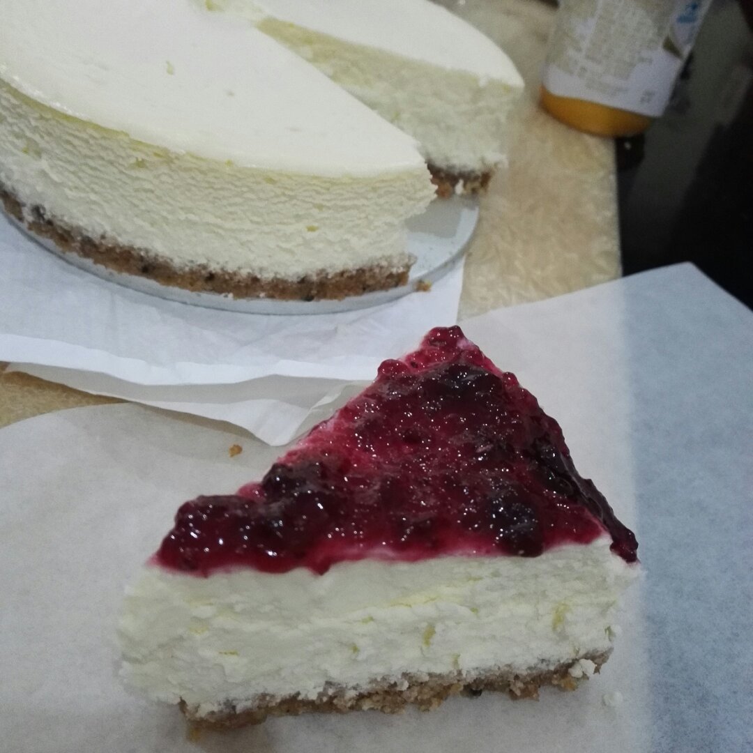 重芝士蛋糕(大理石花纹装饰）