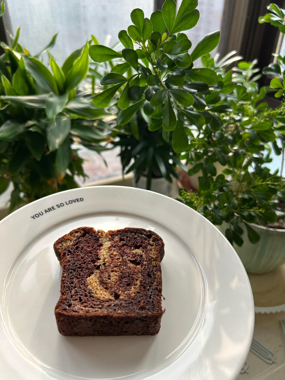 巧克力大理石纹香蕉蛋糕