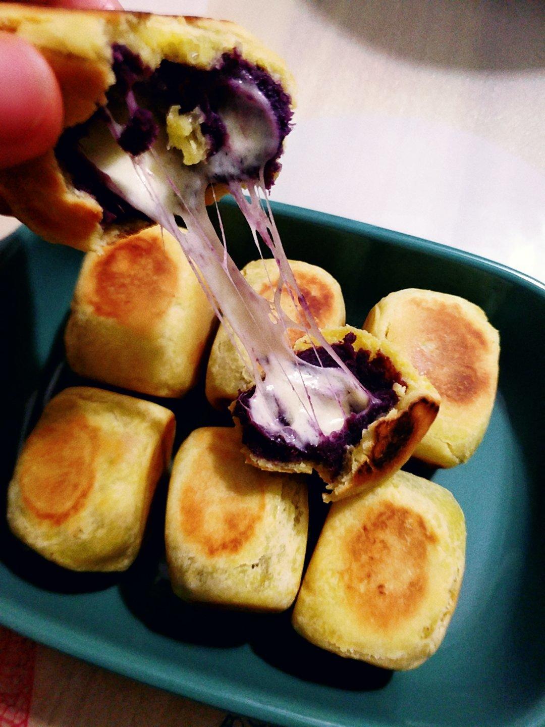 【爆浆紫薯仙豆糕】