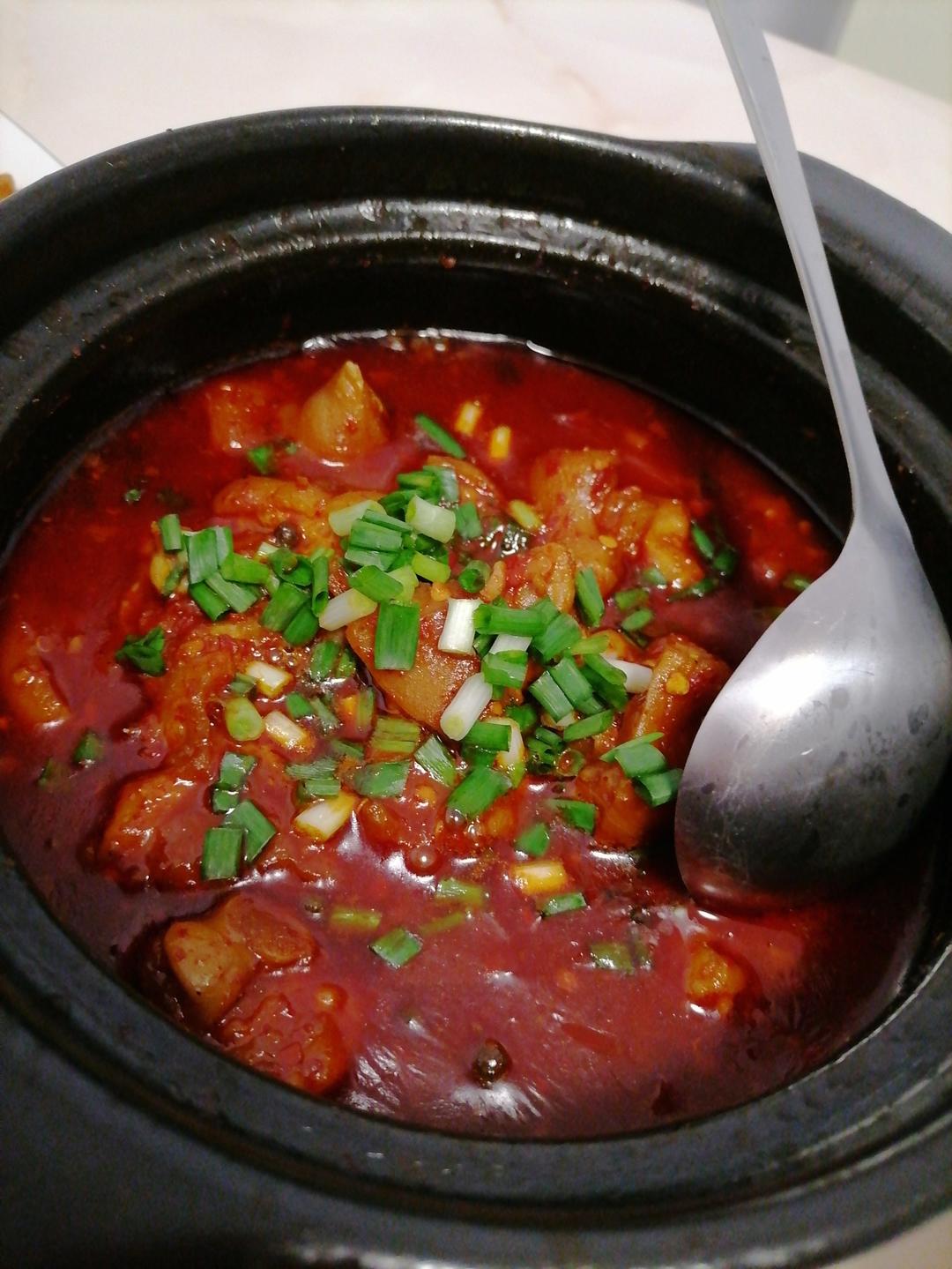 红油猪脚
