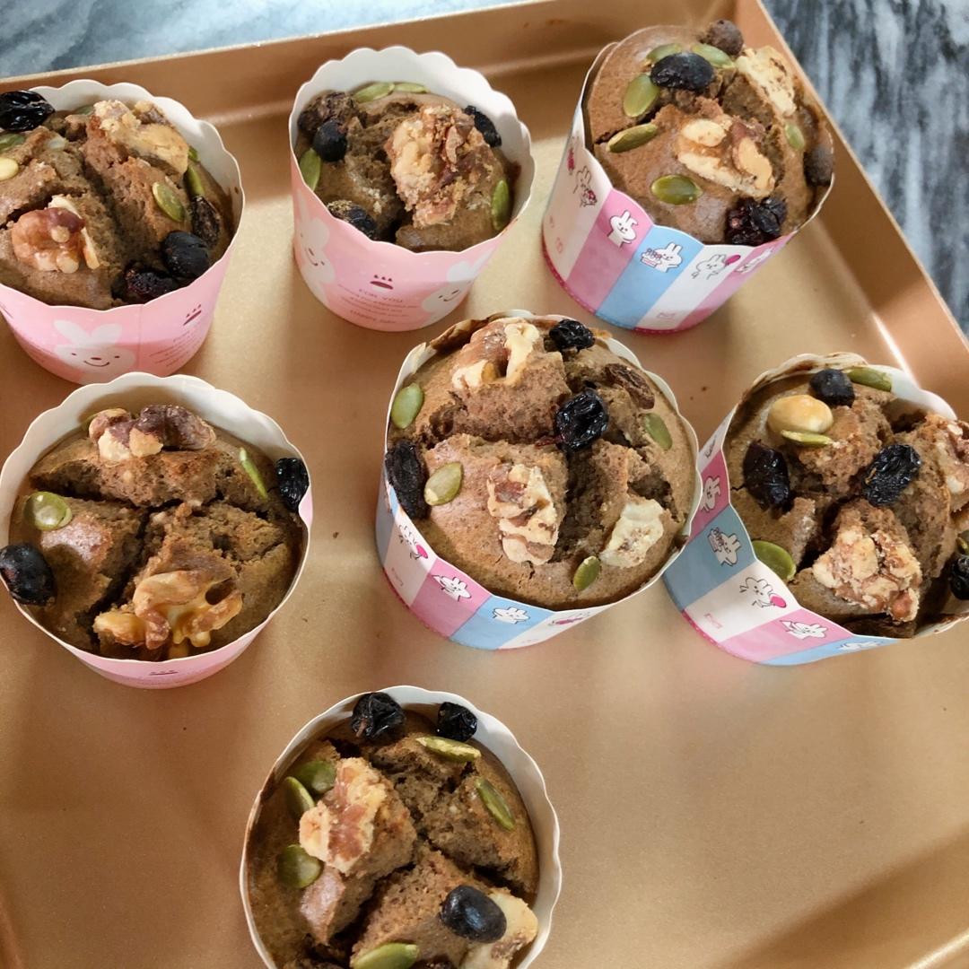 星巴克的全麦核桃麦芬